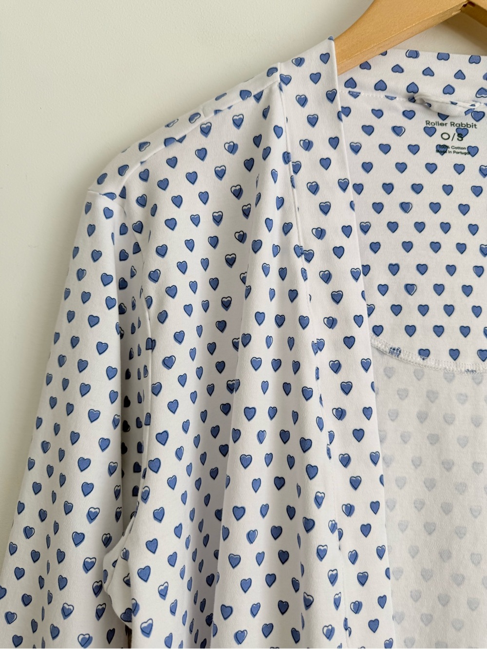 Roller Rabbit Axel Hearts Kimono Robe - Picture 6 of 11